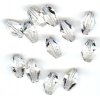1 12x8mm Crystal Swarovski Polygon Bead
